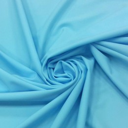 Ткань бифлекс матовый голубой (метр )