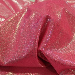 Ткань бифлекс точка ярко розовый (метр )