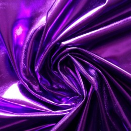 Ткань бифлекс диско фиолет (метр )