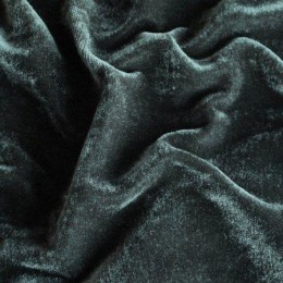 Ткань велюр стрейчевый темно-серый (метр )