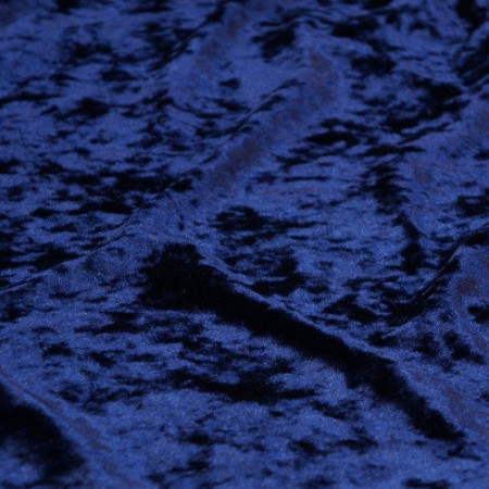 Ткань бархат мрамор синий (метр )