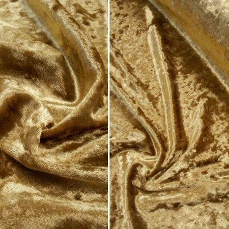 Ткань бархат мрамор золото (метр )