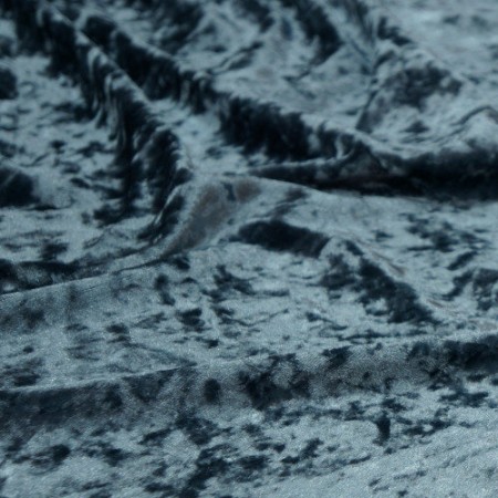 Ткань бархат мрамор серо-голубой (метр )