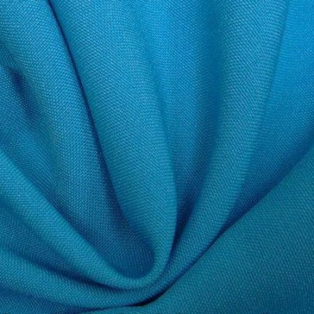 Ткань габардин голубая бирюза (метр )