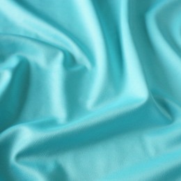 Ткань трикотаж дайвинг однотонный голубая мята (метр )