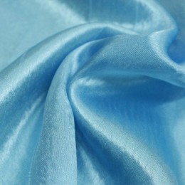 Ткань креп-сатин бледно голубой (метр )