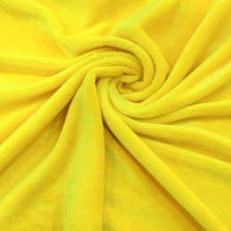 Ткань махра желтый (метр )