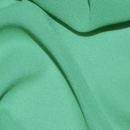 Ткань креп-шифон зеленая мята (метр )