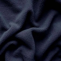 Ткань микрофлис темно синий (метр )
