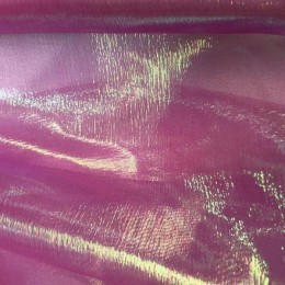 Ткань органза хамелеон малина (метр )