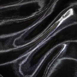 Ткань органза однотонный черная (метр )