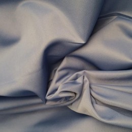 Ткань эластик с начесом голубой (метр )