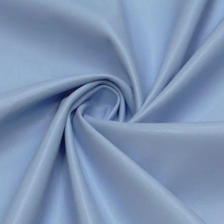 Ткань кожа стрейч светло голубая (метр )